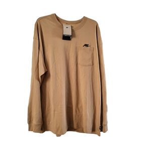 Nike Sportswear Premium Essential Long Sleeve Pocket Shirt DR7929-722 Size XL